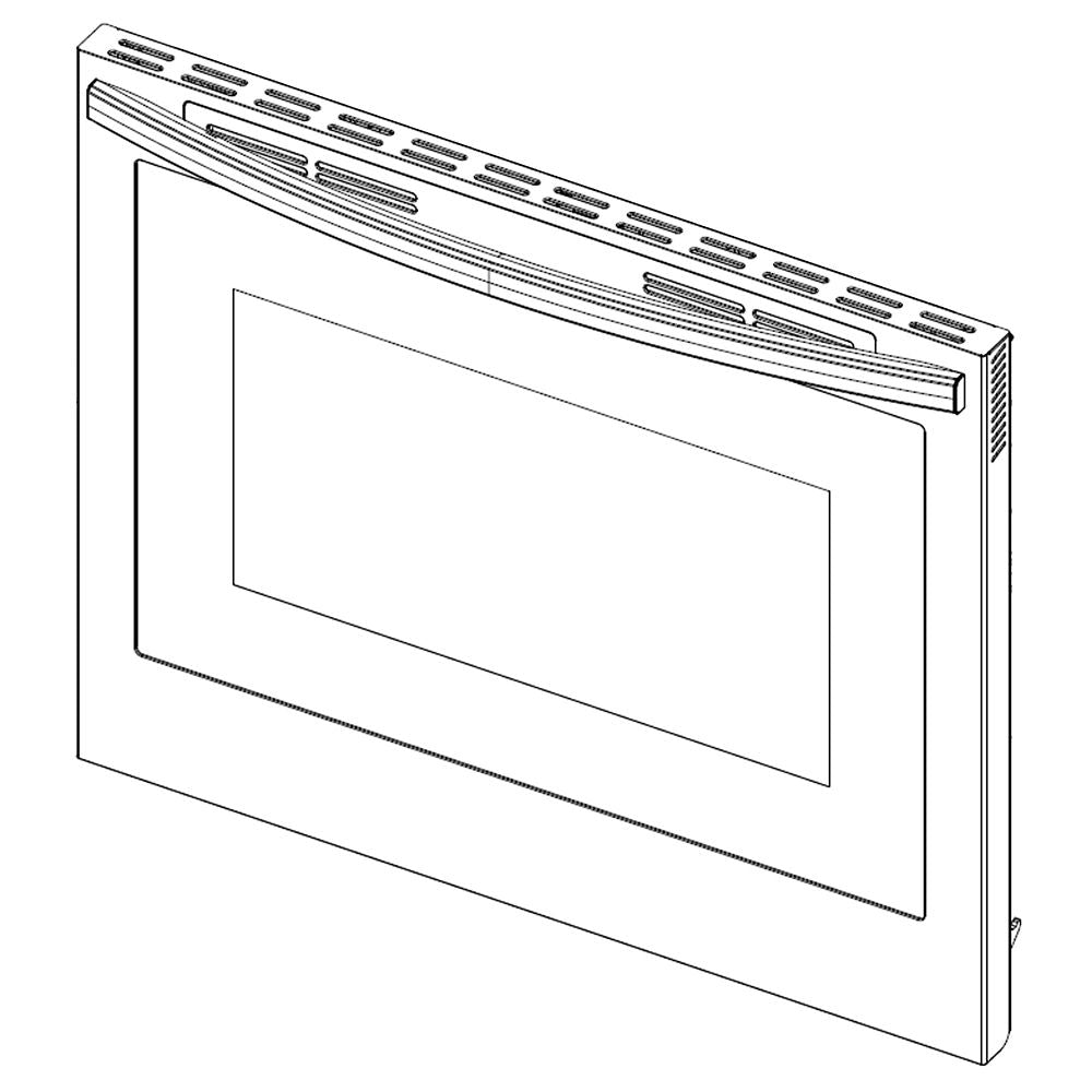 Samsung DG94-03595A Range Oven Door Assembly