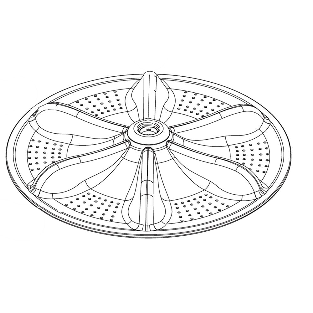 Samsung DC66-00883A Washer Washplate - Samsung Parts USA