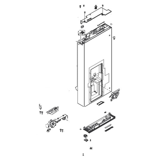 Samsung DA91-04693D Refrigerator Door Assembly, Left - Samsung Parts USA