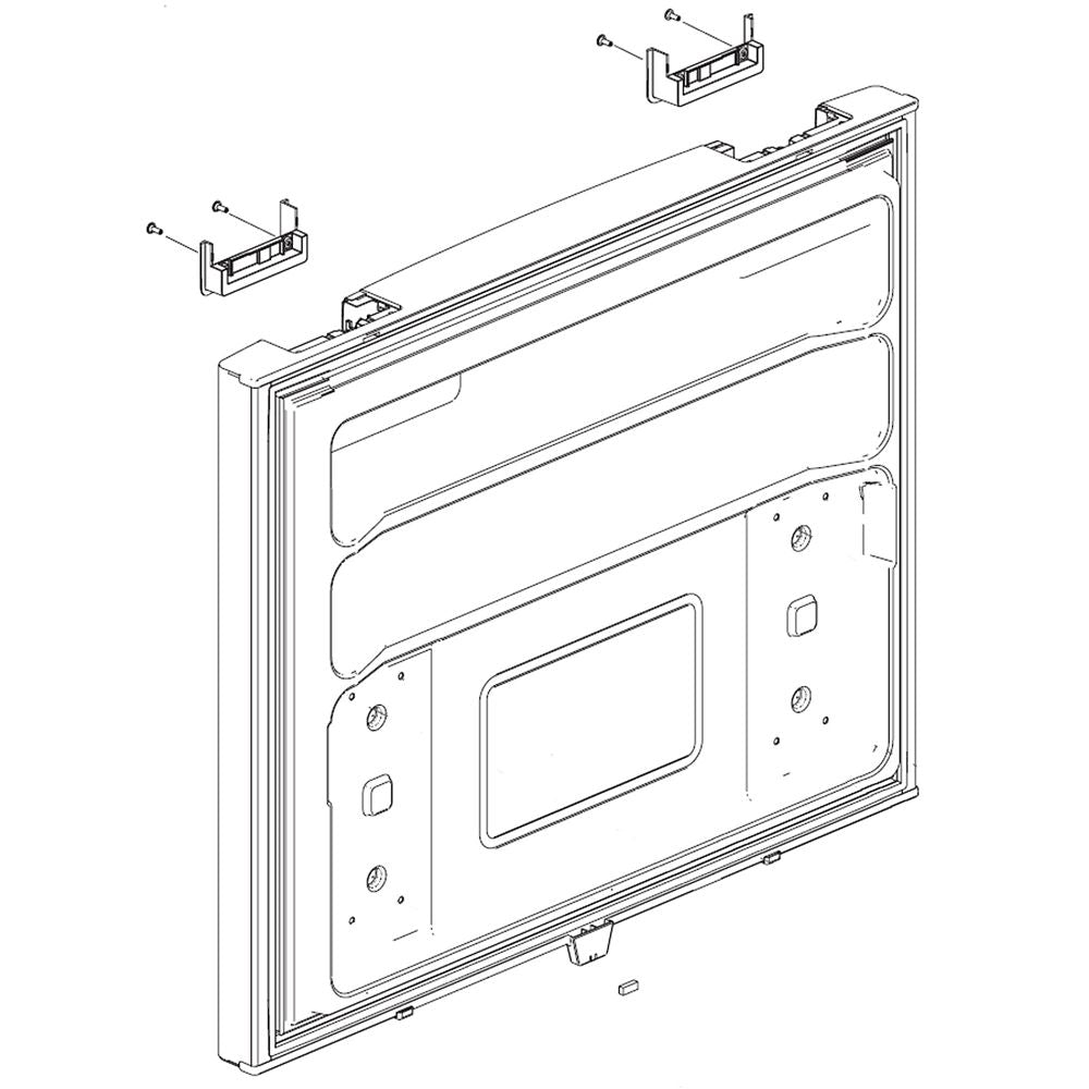 Samsung DA91-05435A Refrigerator Freezer Door Assembly - Samsung Parts USA