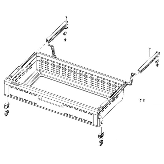 Samsung DA97-08439F Refrigerator Freezer Tray Assembly, Upper - Samsung Parts USA