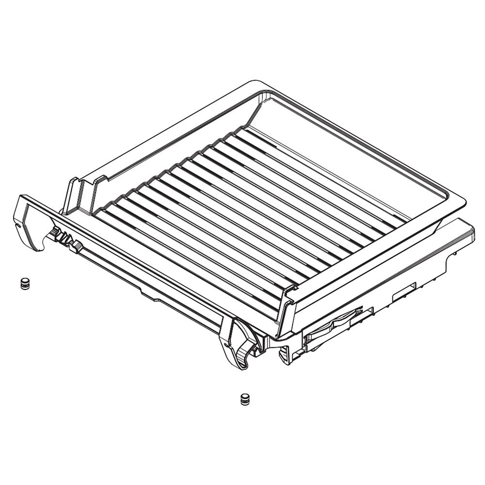 Samsung DA97-20643A Refrigerator Freezer Drawer Cover Assembly