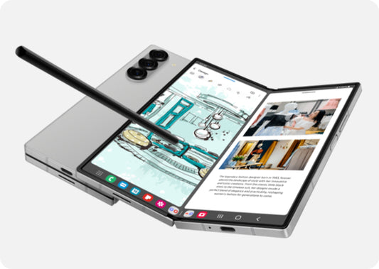 Samsung SMF916UZNATMB - T-Mobile Exclusive Foldable, Smart AI Photography, S Pen Integration