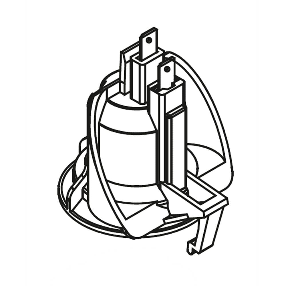 Samsung DA47-40001C Refrigerator Lamp Holder