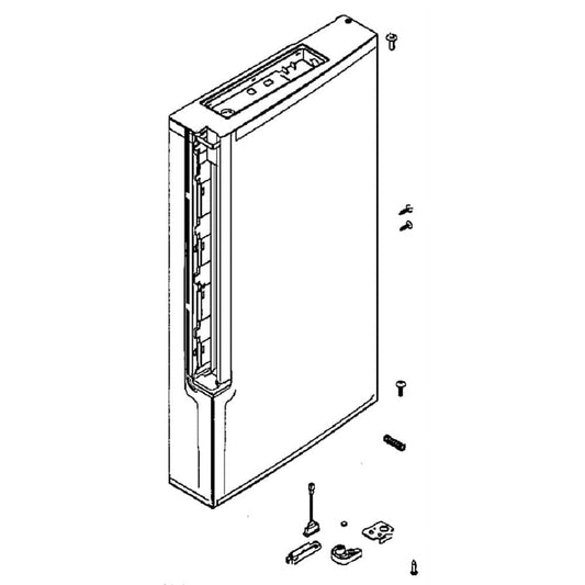 Samsung DA91-04394A Refrigerator Freezer Door Assembly