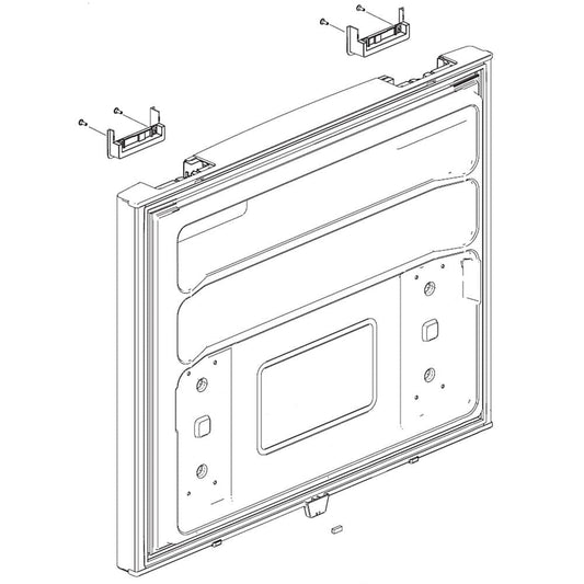 Samsung DA91-05435A Refrigerator Freezer Door Assembly