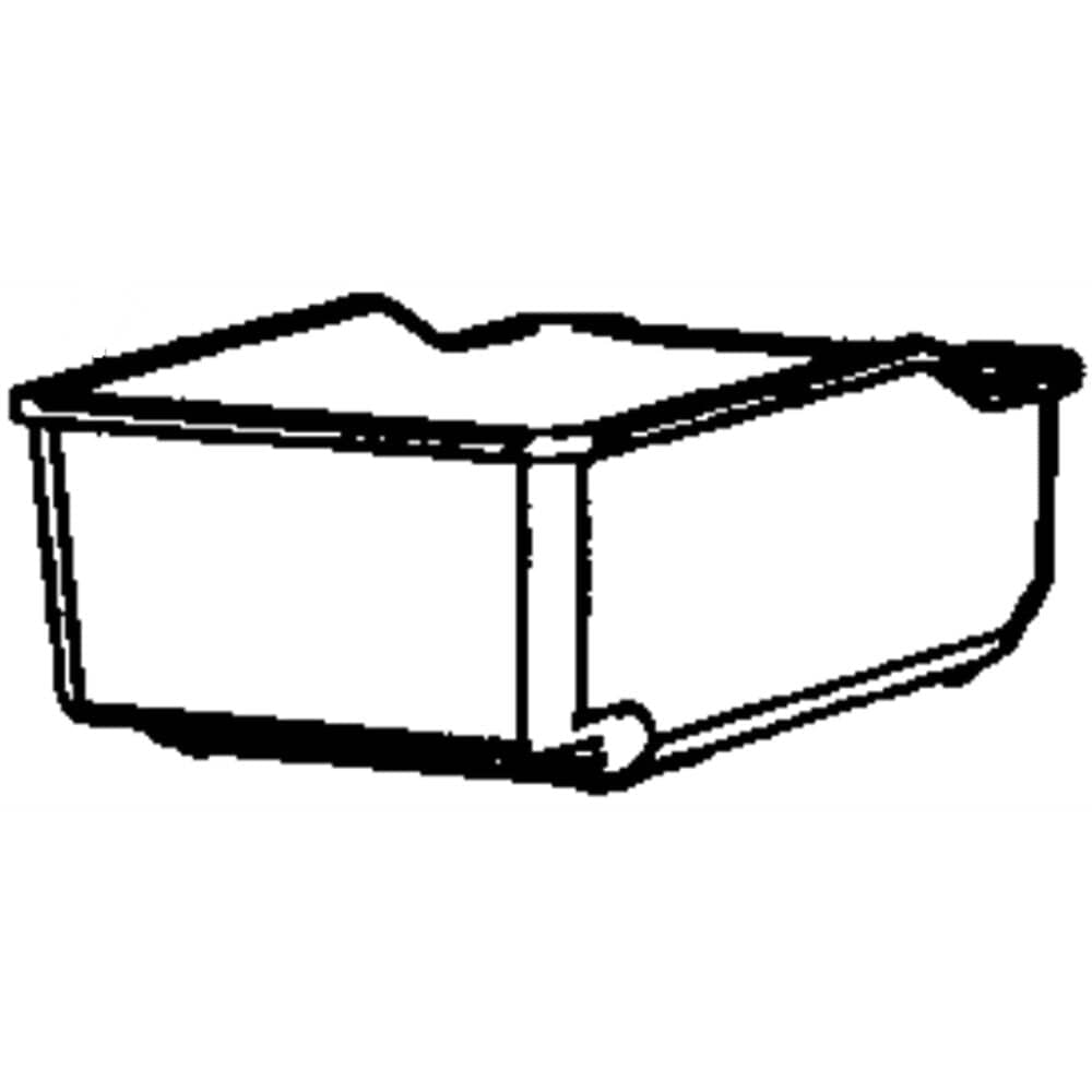 Samsung DA97-02793D Refrigerator Freezer Wire Basket Assembly