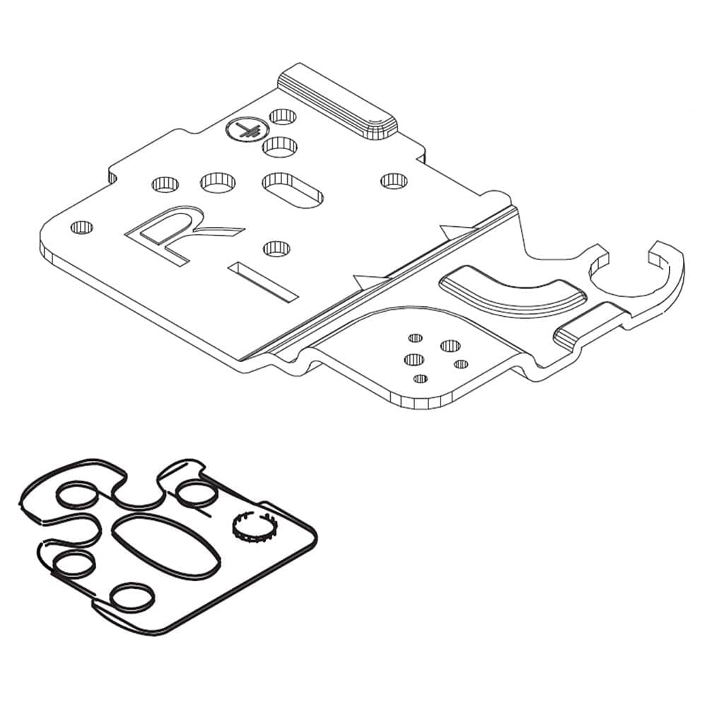 Charnière vers le haut à droite pour Samsung DA97-12574C