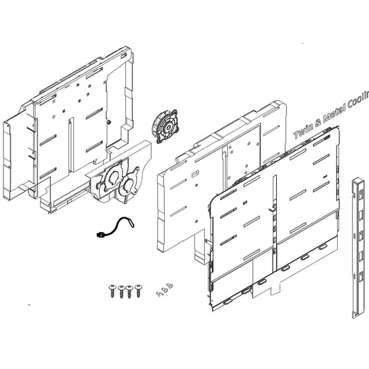 Samsung DA97-17362A Cover Assembly Evaporator