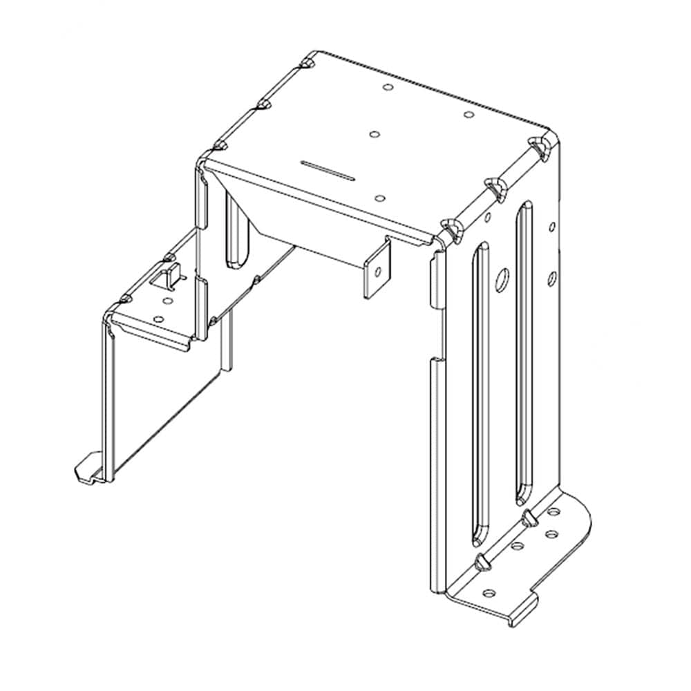 Samsung DC61-03754A Dryer Heater Housing Bracket