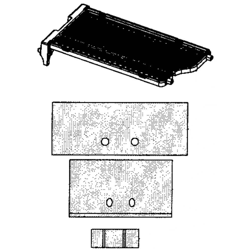 Grille de séchage pour sèche-linge Samsung DC93-00374F