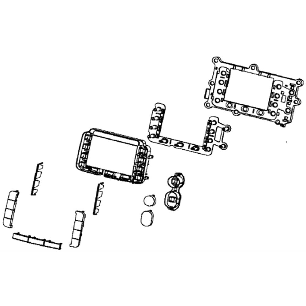 Bouton d'assemblage Samsung DC97-16023A