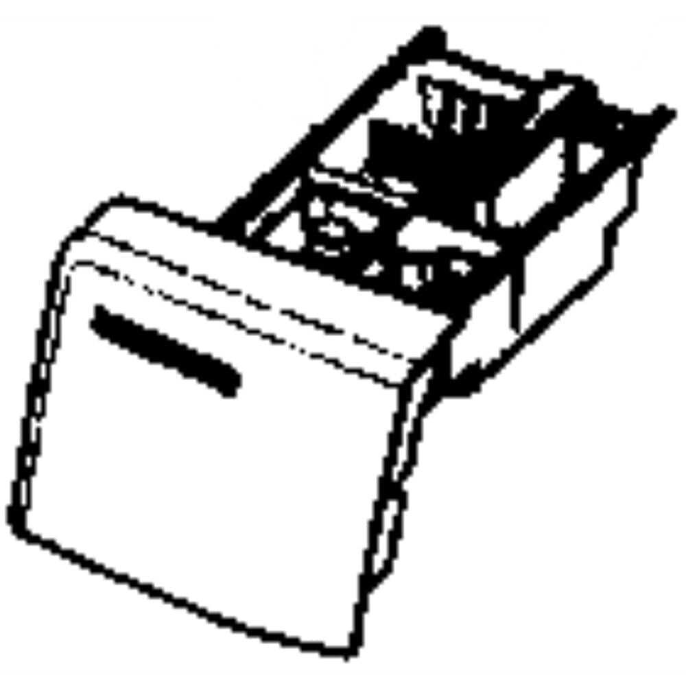 Ensemble de tiroir distributeur pour lave-linge Samsung DC97-16619A