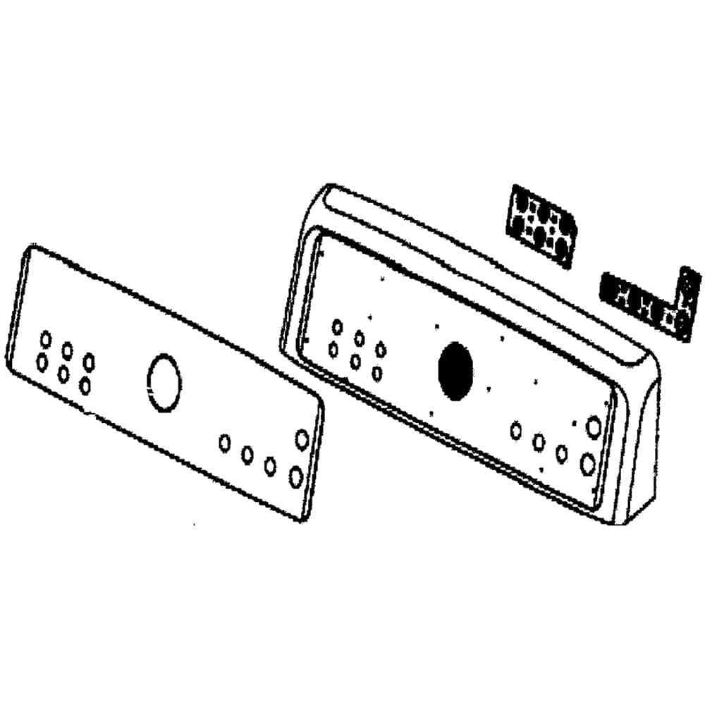 Samsung DC97-16845A Washer Panel