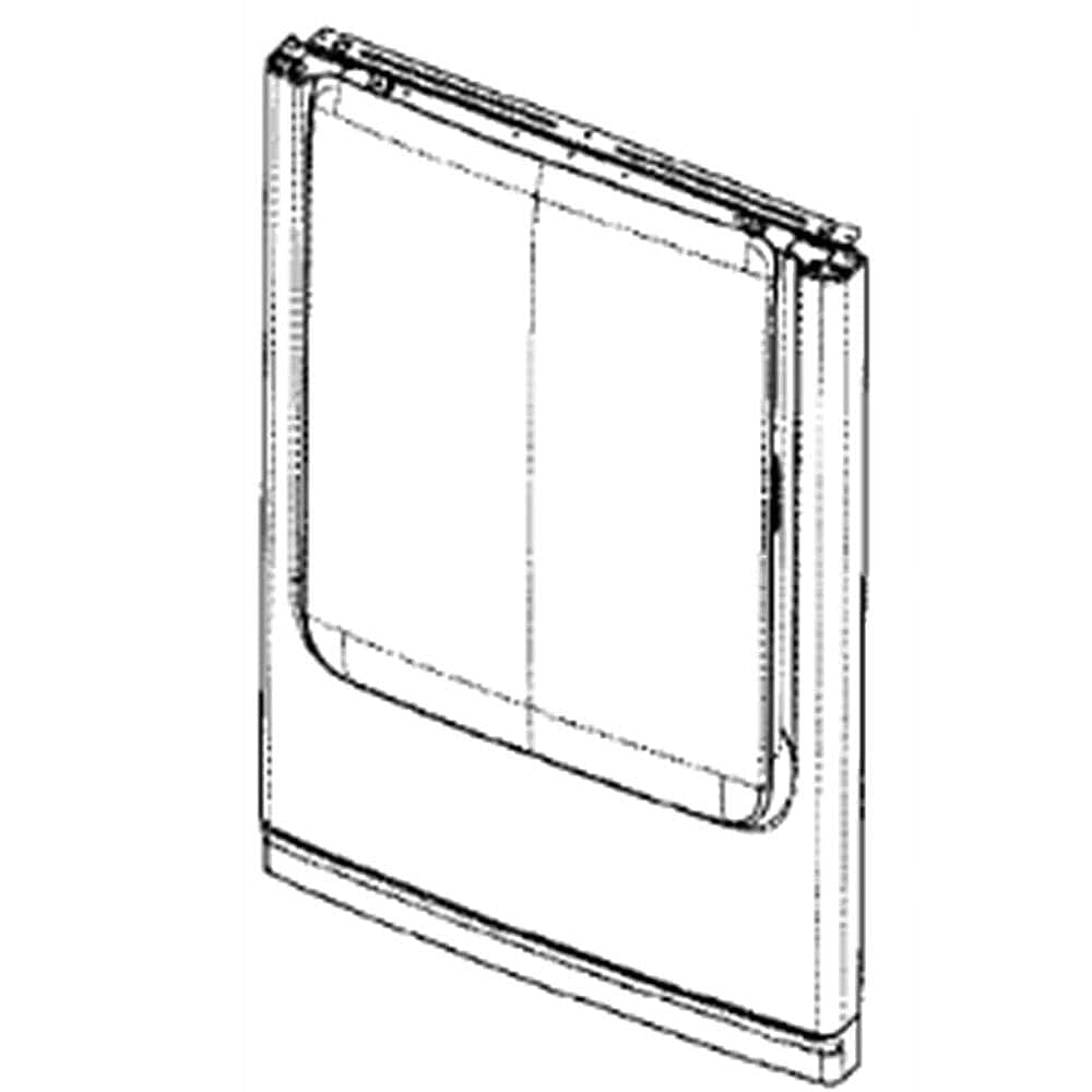 Panneau avant du sèche-linge Samsung DC97-19053A