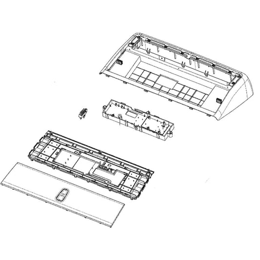 Samsung DC97-19206E Dryer Control Panel Assembly