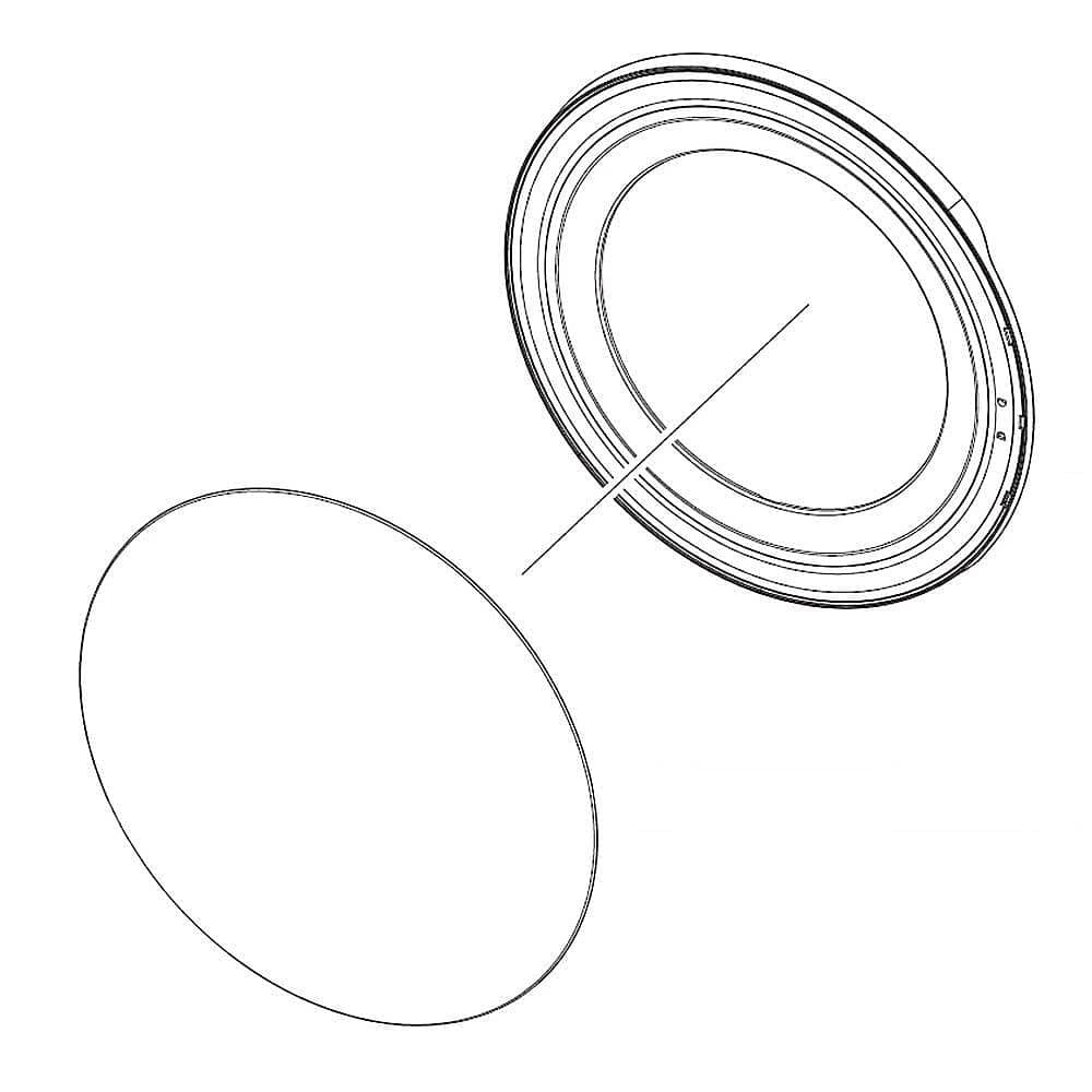 Samsung DC97-22481A Assy Cover Door