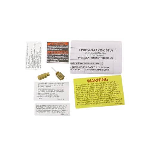 Samsung DC98-04114A Conversion Kit Natural Gas To Lp Gas