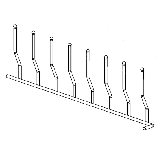 Samsung DD67-00187A Dishwasher Folding Tine Row, Left Front