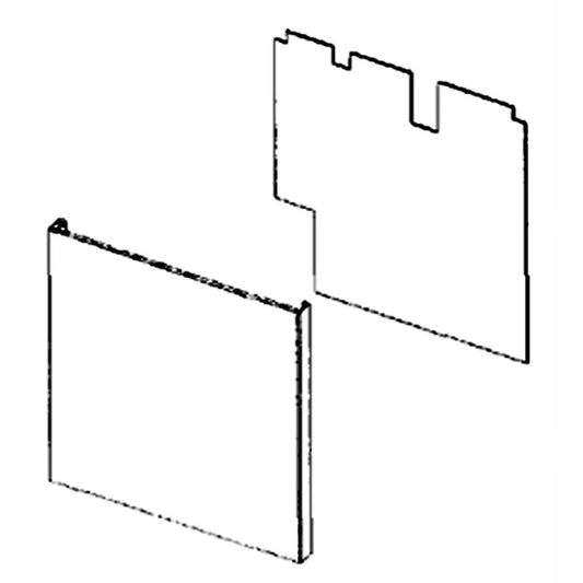 Panneau extérieur de porte de lave-vaisselle Samsung DD97-00224A