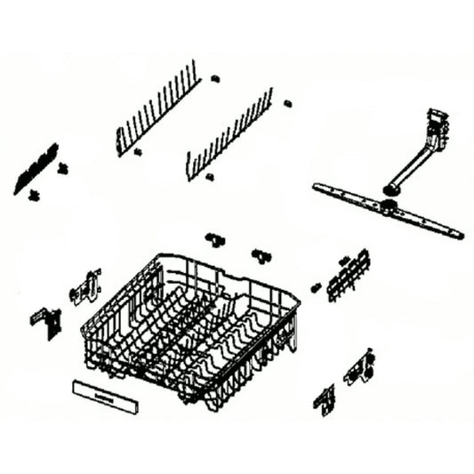 DD97-00504A ASSEMBLY BASKET MIDDLE