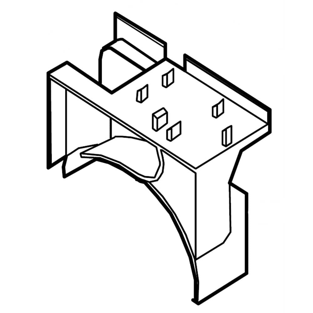 Samsung DE63-00210A Microwave Blower Cover