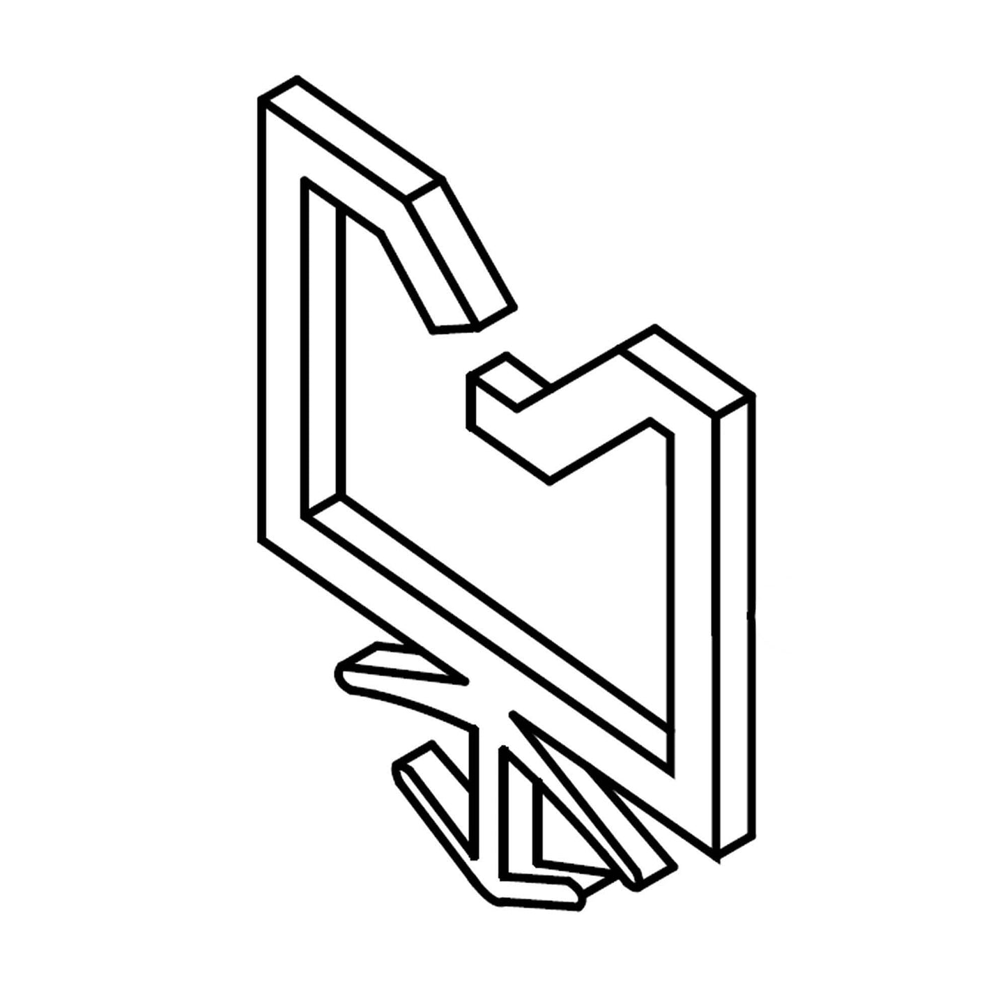 DE65-20005A WIRE-SADDLE
