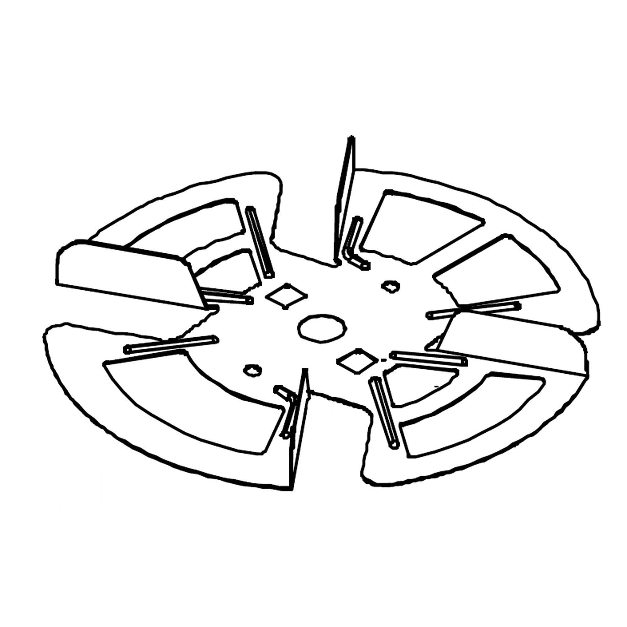 Samsung DE66-00227A BLADE-STIRRER