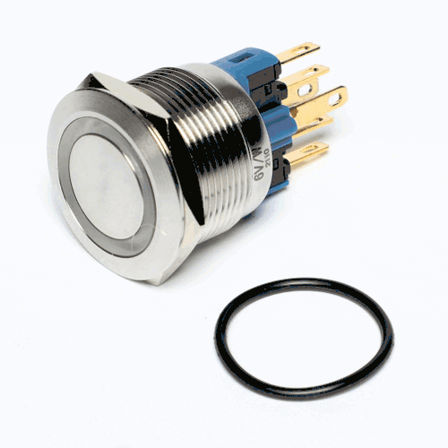 DE81-05303A Bouton poussoir Svc LED blanche