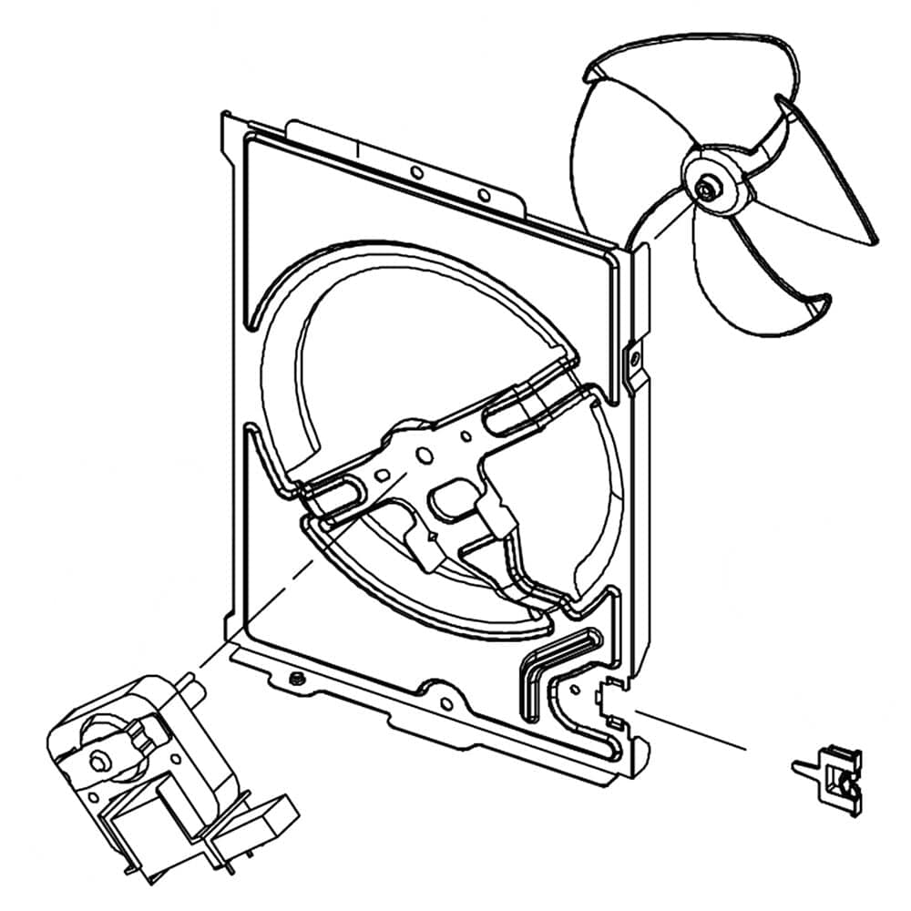 Samsung DE94-02367A Cover Assembly