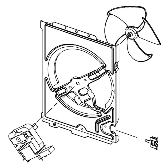 Samsung DE94-02367A Cover Assembly