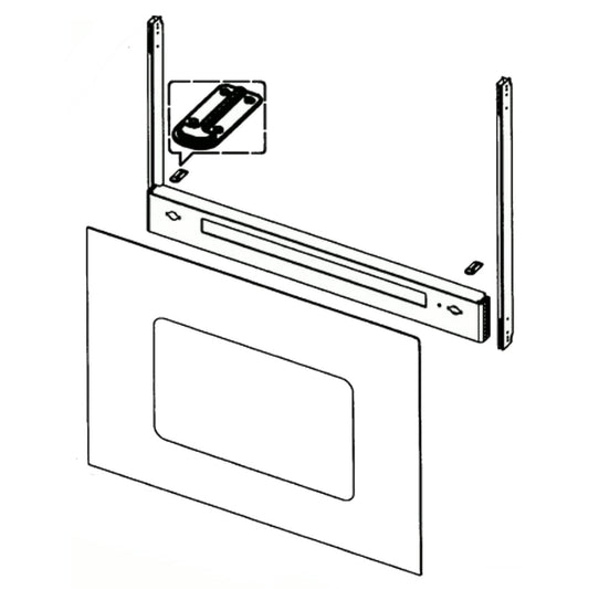Samsung DG94-00224B ASSEMBLY DOOR SUB