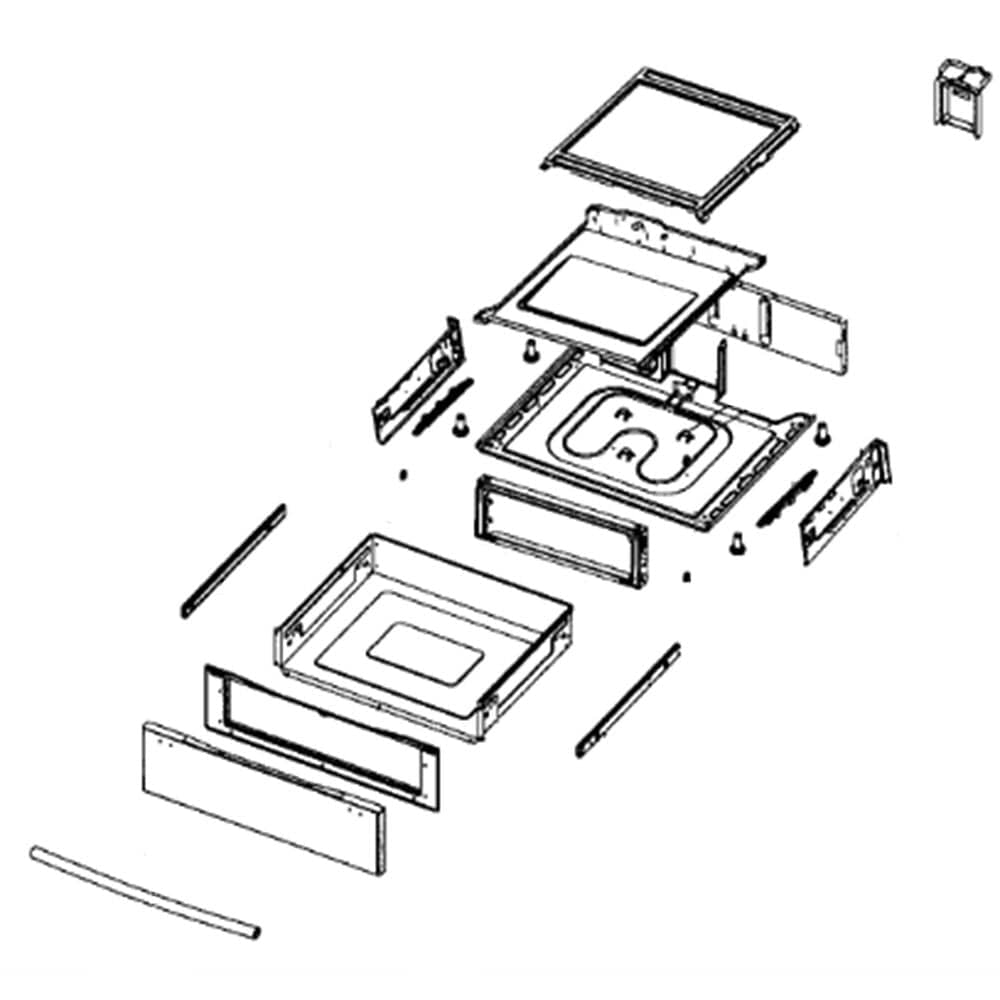Samsung DG94-00482A Drawer Assembly