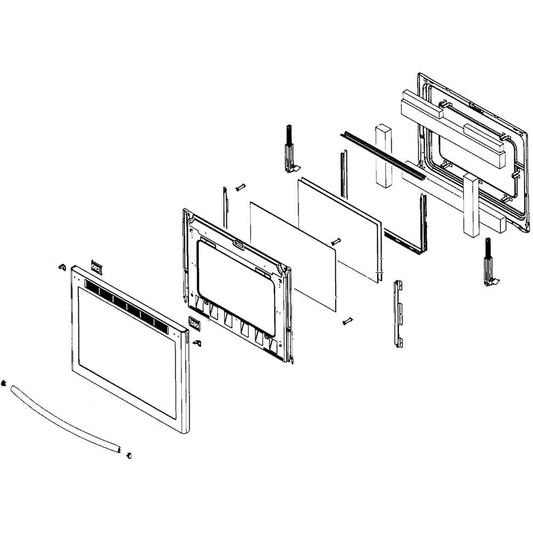 Samsung DG94-00903A Range Drawer Assembly