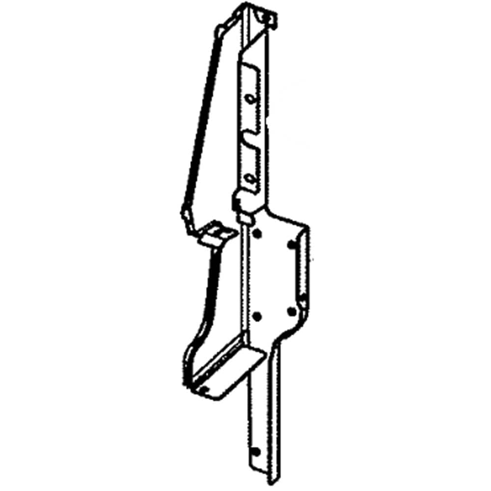 Support de panneau de commande de cuisinière Samsung DG94-02378A, gauche