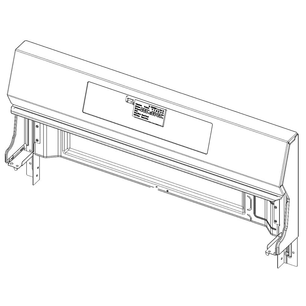 Samsung DG94-03952V Range Control Panel Assembly