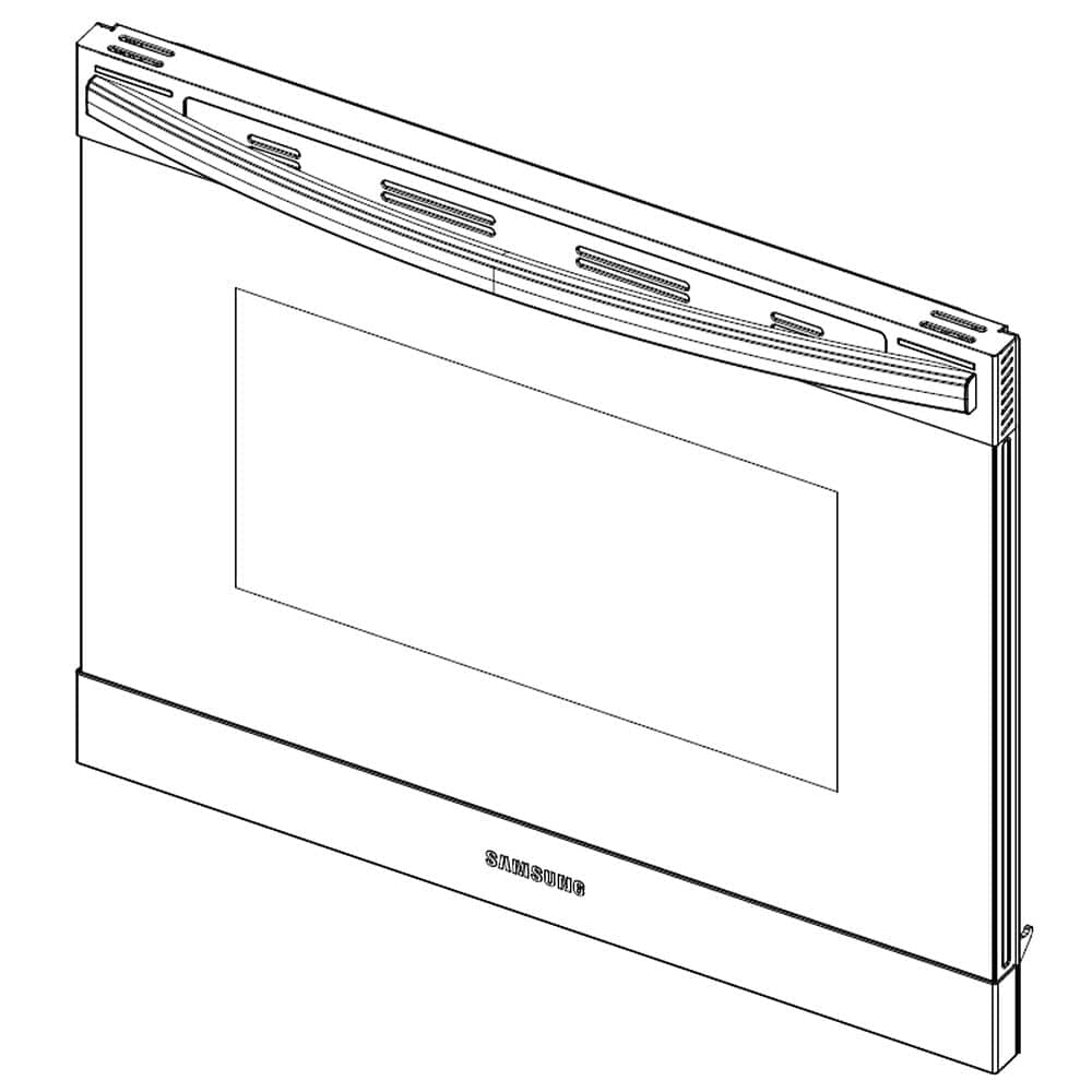Ensemble de porte de four Samsung DG94-04085A