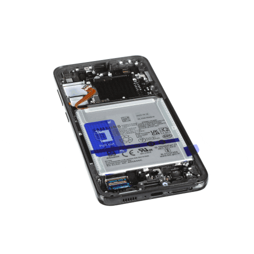 Samsung Mobile Galaxy S23+ SVC Complete LCD Display Screen with Frame (Phantom Black) - GH82-30469A