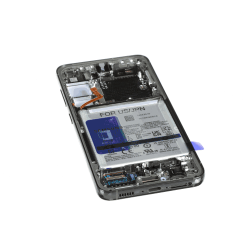 Samsung Mobile Galaxy S23 SVC Complete LCD Display Screen (Lime) - GH82-30749E