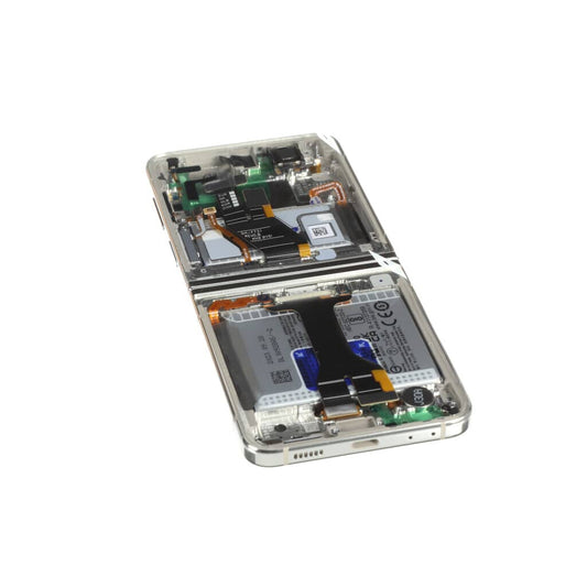 Samsung Mobile Galaxy Z Flip5 LCD Screen With Frame (Cream) - GH82-31825B