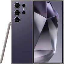 Samsung Galaxy S24 Ultra 5G SM3S926UZVAXAA - Factory Unlocked, Violet, 128GB Storage, Snapdragon 8 Gen 3