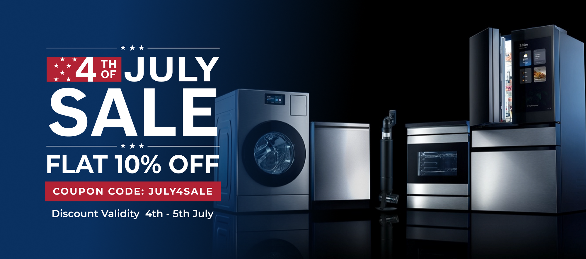 July Sale Banner
