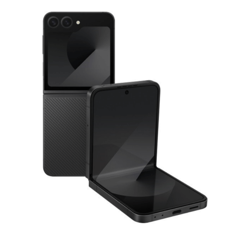 Samsung Galaxy Z Flip SM-F700UZKDSPR - Sprint, Black, 256GB Storage, Dual Rear Camera