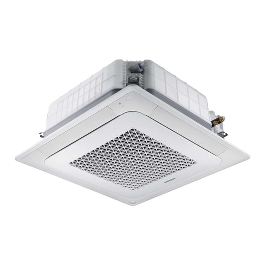 Climatiseur Samsung AC042NN4DCH/AA sans vent, 42 000 BTU/h, pompe à chaleur à cassette 4 voies