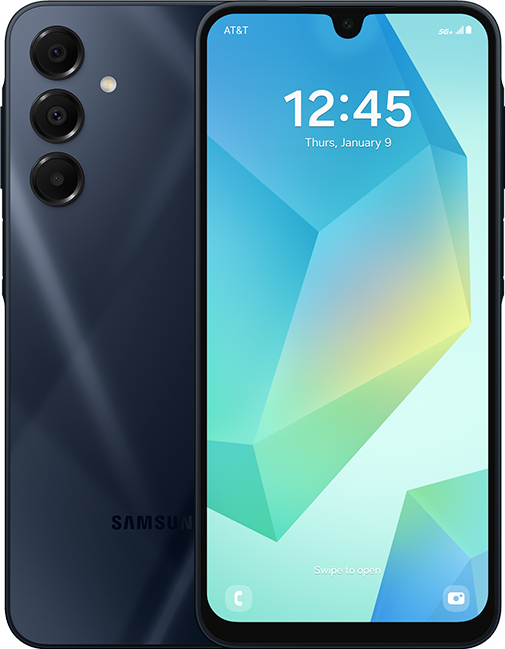Samsung SM2A166UZKXATT - Galaxy A16 5G AT&amp;T Contract Edition avec photographie optimisée par l'IA