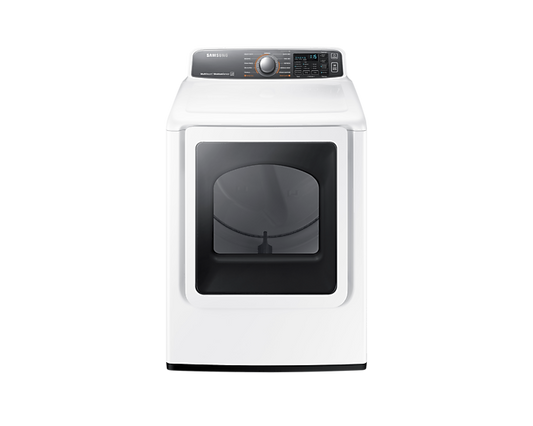 Sécheuse électrique à chargement frontal Samsung DV48J7770EW/A2 de 7,4 pi³