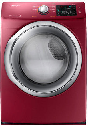 Sécheuse électrique à chargement frontal Samsung DV42H5400EF de 7,5 pi³ de couleur Merlot