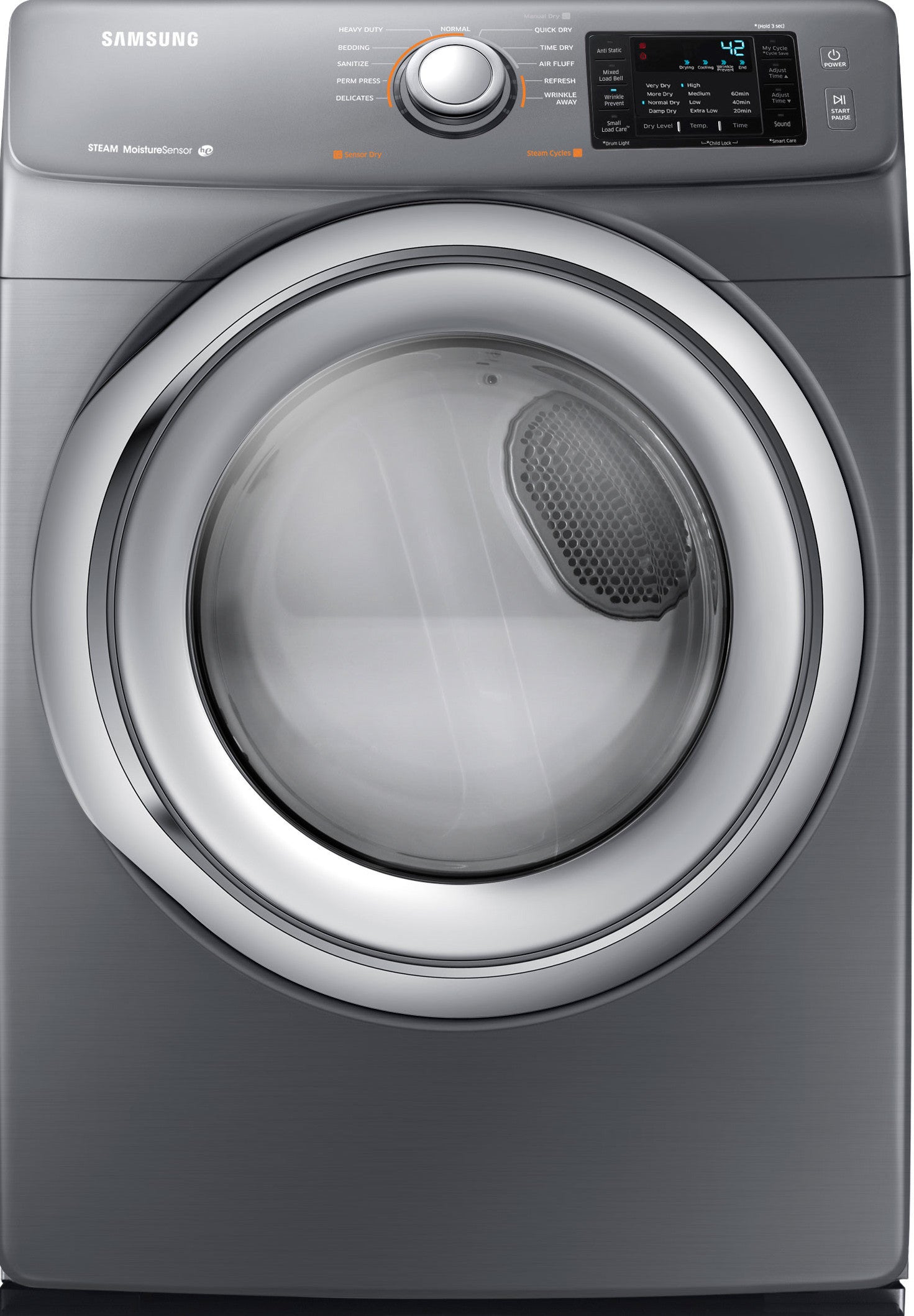 Samsung DV42H5200GP/A3 7.5 Cu. Ft. 11-Cycle Steam Gas Dryer