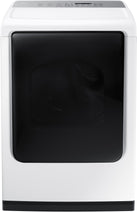 Sécheuse à gaz à chargement frontal Samsung DV50K8600GW/A3 de 7,4 pi³