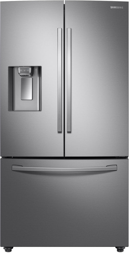 Samsung RF23R6201SR/AZ 23 Cu. Ft. 3-Door French Door, Counter Depth Refrigerator